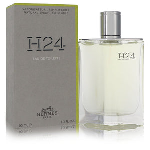 H24 by Hermes Eau De Toilette Refillable Spray 3.3 oz for Men