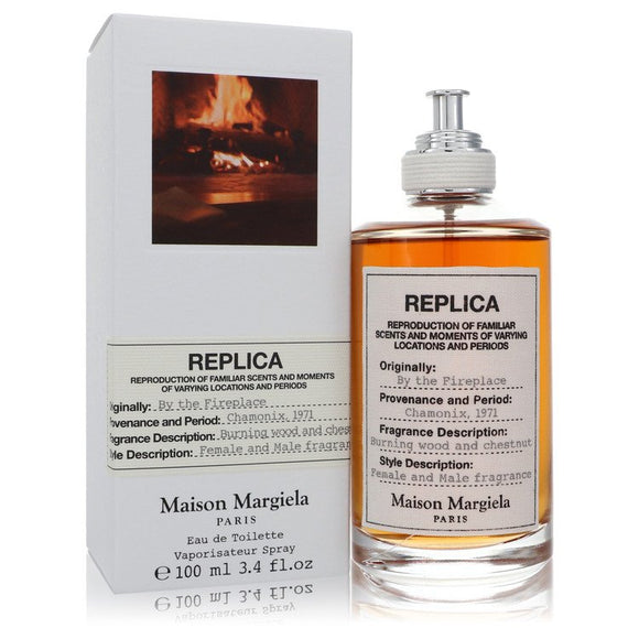 Replica By The Fireplace by Maison Margiela Eau De Toilette Spray (Unisex) 3.4 oz for Women