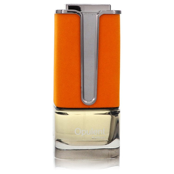 Al Haramain Opulent Saffron by Al Haramain Eau De Parfum Spray (Unisex )unboxed 3.3 oz for Men