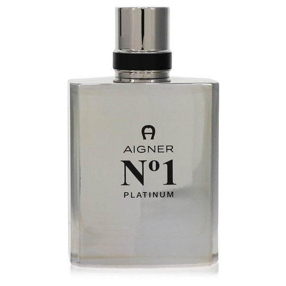 Aigner No. 1 Platinum by Etienne Aigner Eau De Toilette Spray (unboxed) 3.4 oz for Men
