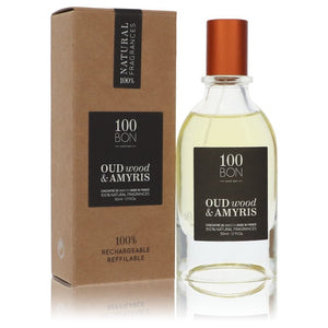 100 Bon Oud Wood & Amyris by 100 Bon Concentree De Parfum Spray (Unisex Refillable) 1.7 oz for Men