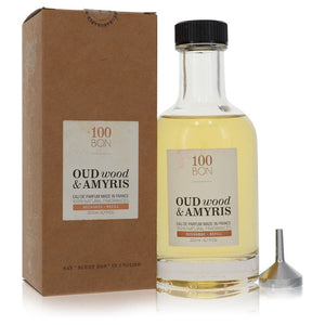 100 Bon Oud Wood & Amyris by 100 Bon Eau De Parfum Refill (Unisex) 6.7 oz for Men