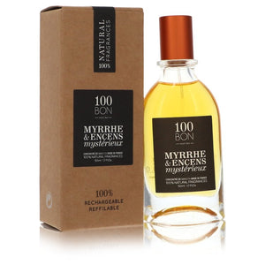 100 Bon Myrrhe & Encens Mysterieux by 100 Bon Concentree De Parfum Spray (Unisex Refillable) 1.7 oz for Men