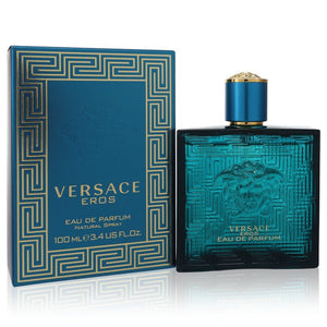 Versace Eros by Versace Eau De Parfum Spray (unboxed) 3.4 oz for Men