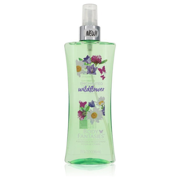 Body Fantasies Enchanted Wildflower by Parfums De Coeur Body Spray 8 oz for Women
