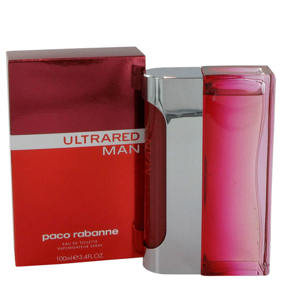 Ultrared by Paco Rabanne Eau De Toilette Spray (unboxed) 3.4 oz for Men