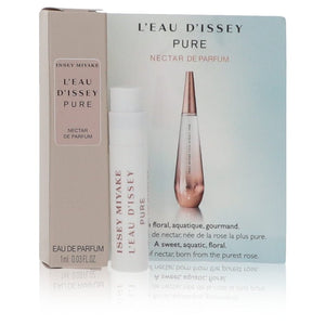 L'eau D'issey Pure by Issey Miyake Vial (sample) Nectar de Parfum .03 oz for Women