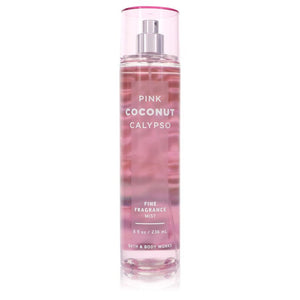 Pink Coconut Calypso by Bath & Body Works Fragrance Mist 8 oz for Women