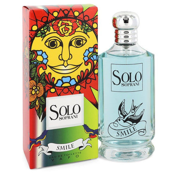 Solo Smile by Luciano Soprani Eau De Toilette Spray (unboxed) 3.4 oz for Women