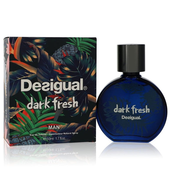 Desigual Dark Fresh by Desigual Eau De Toilette Spray 1.7 oz for Men
