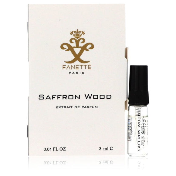 Saffron Wood by Fanette Vial (Unisex Sample) .01 oz for Men
