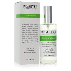 Demeter Sweet Cilantro by Demeter Cologne Spray (Unisex) 4 oz for Men