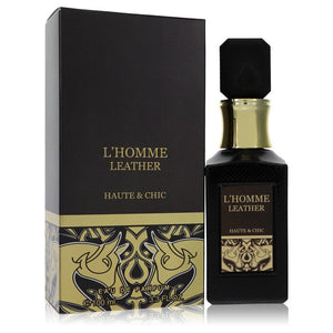 L'homme Leather by Haute & Chic Eau De Parfum Spray 3.3 oz for Men