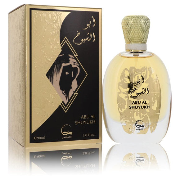 Abu Al Shuyukh by Khususi Eau De Parfum Spray 3 oz for Men