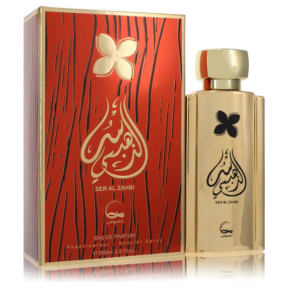 Ser Al Zahbi by Khususi Eau De Parfum Spray (Unisex) 3.3 oz for Women