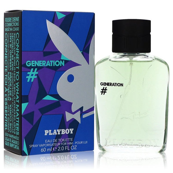 Playboy Generation by Playboy Eau De Toilette Spray 2 oz for Men
