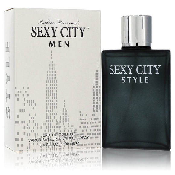 Sexy City Style by Parfums Parisienne Eau De Toilette Spray 3.4 oz for Men