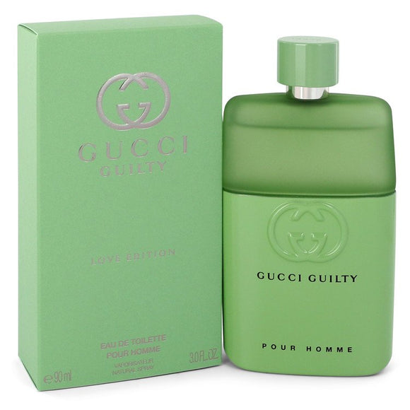Gucci Guilty Love Edition by Gucci Eau De Toilette Spray (unboxed) 1.6 oz for Men