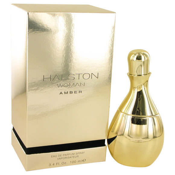 Halston Woman Amber by Halston Eau De Parfum Spray (unboxed) 3.4 oz for Women