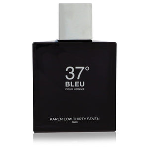 37 Bleu by Karen Low Eau De Toilette Spray (unboxed) 3.4 oz for Men