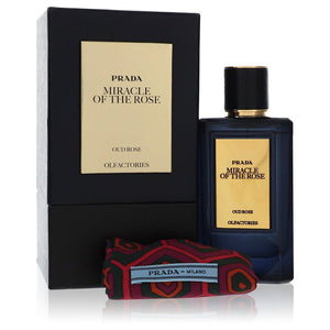 Prada Olfactories Miracle Of The Rose  by Prada Eau De Parfum Spray with Free Gift Pouch 3.4 oz 3.4 oz Eau De Parfum Spray + Gift Pouch for Men