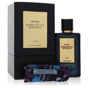 Prada Olfactories Some Velvet Morning by Prada Eau De Parfum Spray with Free Gift Pouch 3.4 oz 3.4 oz Eau De Parfum Spray + Gift Pouch for Men