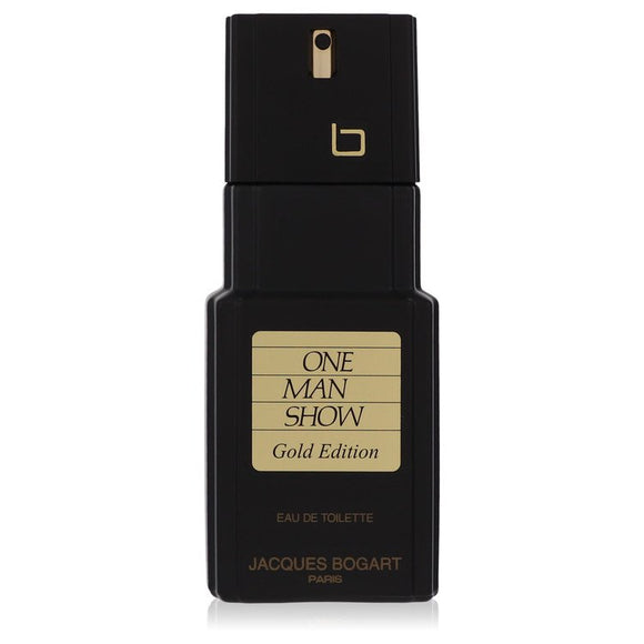 One Man Show Gold by Jacques Bogart Eau De Toilette Spray (unboxed) 3.3 oz for Men