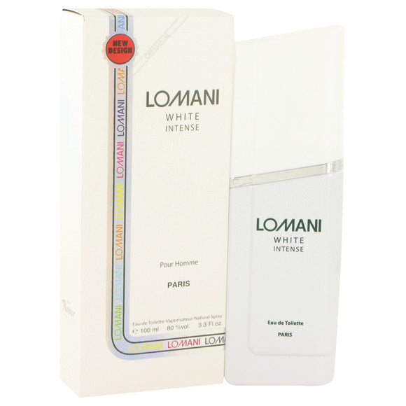Lomani White Intense by Lomani Eau De Toilette Spray (unboxed) 3.3 oz for Men