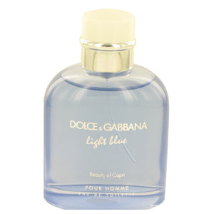 Light Blue Beauty of Capri by Dolce & Gabbana Eau De Toilette Spray (unboxed) 4.2 oz for Men