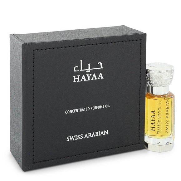 Swiss Arabian Hayaa by Swiss Arabian Concentrated Perfume Oil (Unisex )unboxed 0.4 oz for Women
