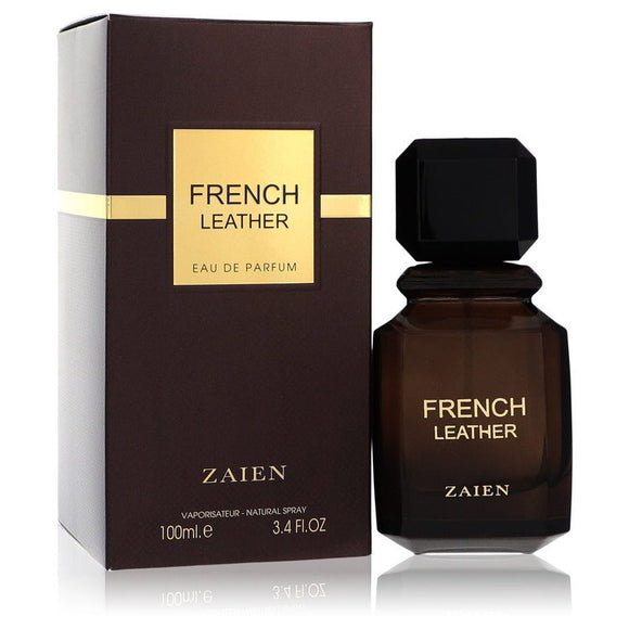 Zaien French Leather by Zaein Eau De Parfum Spray (unboxed) 3.4 oz for Men