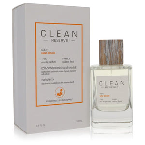 Clean Reserve Solar Bloom by Clean Eau De Parfum Spray (Unisex) 3.4 oz for Women