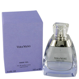 VERA WANG SHEER VEIL by Vera Wang Eau De Parfum Spray (unboxed) 3.4 oz for Women