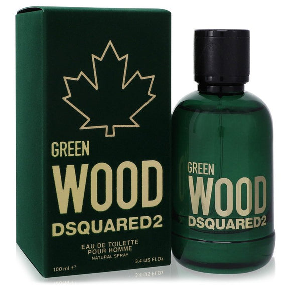 Dsquared2 Wood Green by Dsquared2 Eau De Toilette Spray (unboxed) 3.4 oz for Men