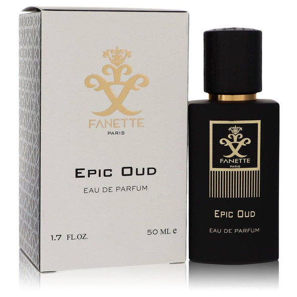Epic Oud by Fanette Eau De Parfum Spray (Unisex) 1.7 oz for Men