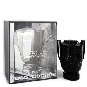 Invictus Onyx by Paco Rabanne Eau De Toilette Spray Collector Edition (unboxed) 3.4 oz for Men