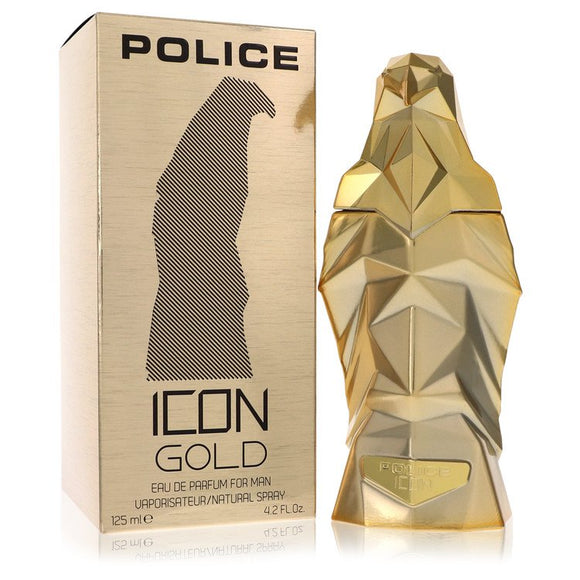 Police Icon Gold by Police Colognes Eau De Parfum Spray 4.2 oz for Men