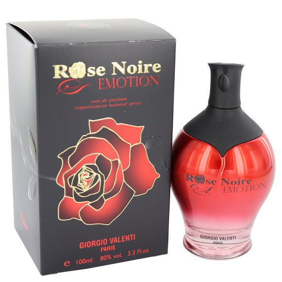 Rose Noire Emotion by Giorgio Valenti Eau De Parfum Spray (unboxed) 3.3 oz for Women