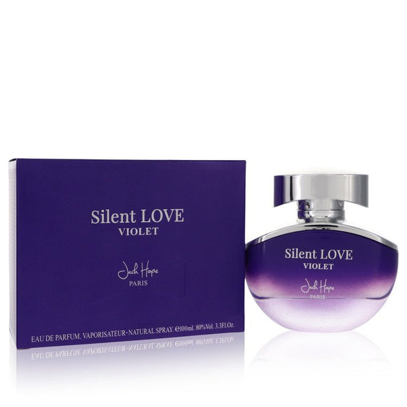 Silent Love Violet by Jack Hope Eau De Parfum Spray 3.3 oz for Women