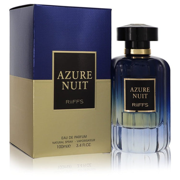 Azure Nuit by Riiffs Eau De Parfum Spray (unboxed) 3.4 oz for Men