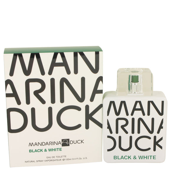 Mandarina Duck Black & White by Mandarina Duck Eau De Toilette Spray (unboxed) 3.4 oz for Men