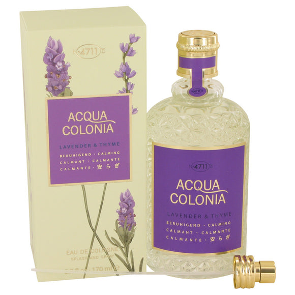 4711 ACQUA COLONIA Lavender & Thyme by 4711 Eau De Cologne Spray (Unisex )unboxed 5.7 oz for Women