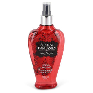 Sexiest Fantasies Crazy For You by Parfums De Coeur Body Mist (Tester) 8 oz for Women