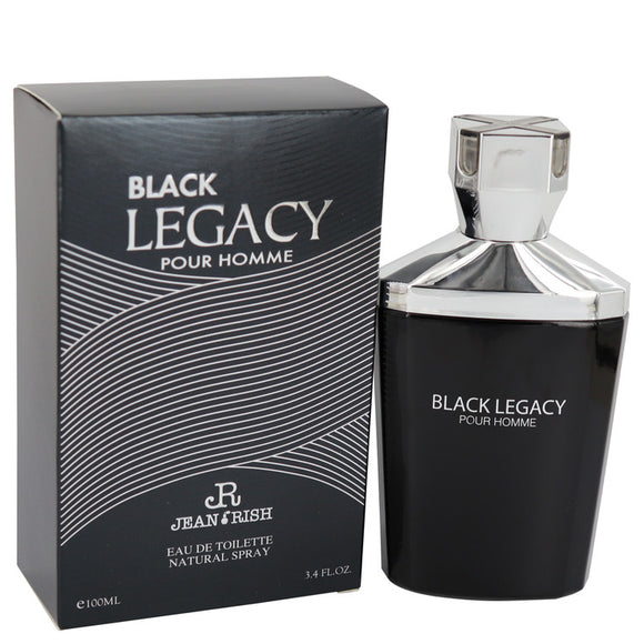 Black Legacy Pour Homme by Jean Rish Eau De Toilette Spray (unboxed) 3.4 oz for Men