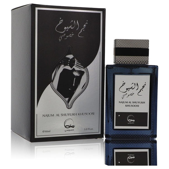 Najum Al Shuyukh Khusoosi by Khususi Eau De Parfum Spray (unboxed) 3 oz for Men