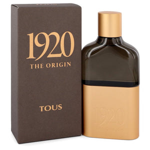 Tous 1920 The Origin by Tous Eau De Toilette Spray (unboxed) 3.4 oz for Men