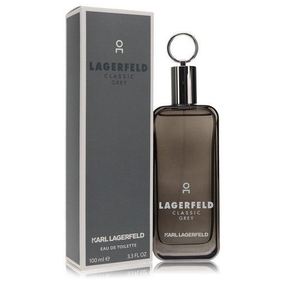 Lagerfeld Classic Grey by Karl Lagerfeld Eau De Toilette Spray 3.3 oz for Men