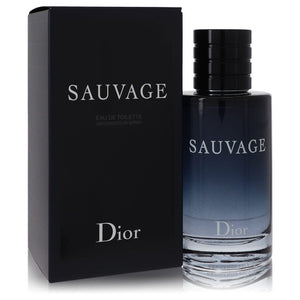 Sauvage by Christian Dior Eau De Toilette Spray (Refillable) 3.4 oz for Men