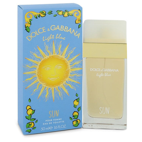 Light Blue Sun by Dolce & Gabbana Eau De Toilette Spray (Unboxed) 1.7 oz for Women