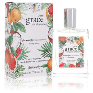 Pure Grace Tropical Summer by Philosophy Eau De Toilette Spray (Unisex) 2 oz for Women